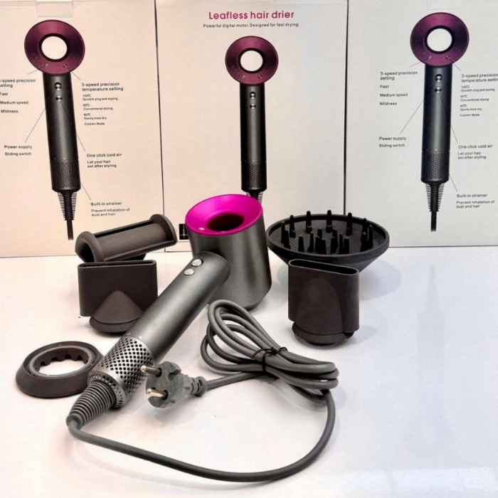 سشوار طرح دایسون 5 سر سشوار طرح دایسون 5 سر